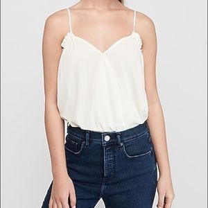 NWT Wrap Cami Thong Bodysuit